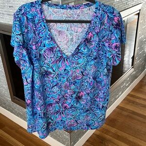 EUC Lilly Pulitzer Size XL Meredith Tee